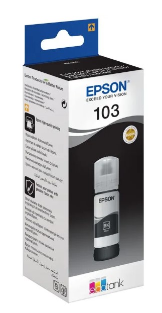 Чорнило Epson 103 Black 65ml (C13T00S14A) Original