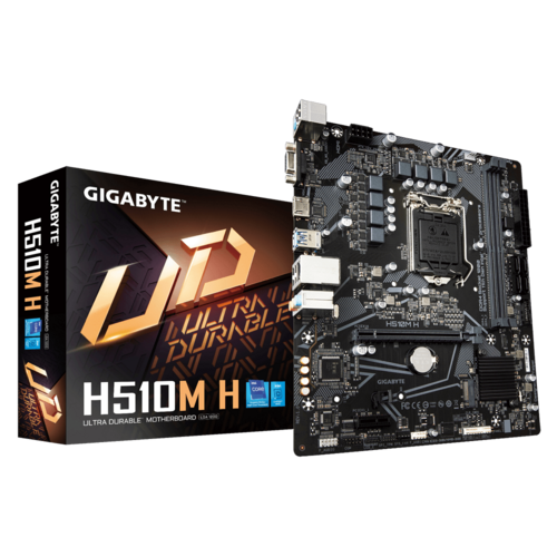 Материнська плата Gigabyte H510M H (s1200, Intel H510, PCI-Ex16) 