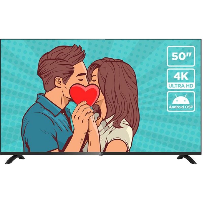 Телевизор SetUP 50" 50USF21, 4K, Android SmartTV