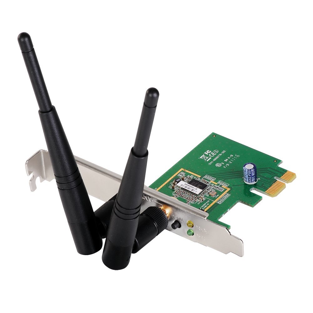 Обладнання Wi-Fi Adapter Edimax EW-7612PIN v2, 802.11b,g,n, mini PCI-E