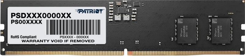 Модуль пам'яті DDR5 16GB 4800 MHz Patriot Signature (PSD516G480081)