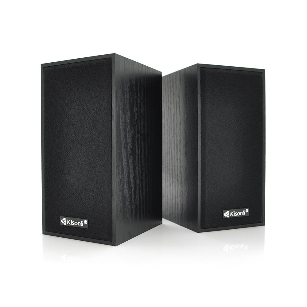 Колонки Kisonli T-004, 2x3,0W, Black, USB (T-004)