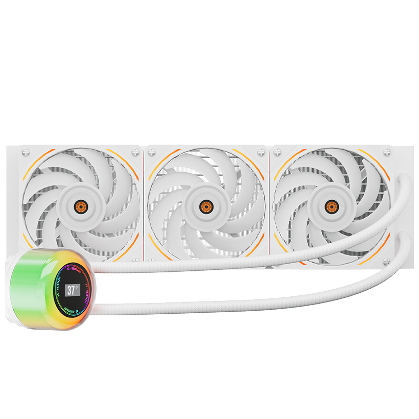 Система водяного охолодження для CPU Socket All 1stPlayer CC-360 ARGB, White