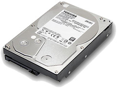 Жорсткий диск HDD 3TB Toshiba 7200 SATA3 64Mb (HDWD130UZSVA)