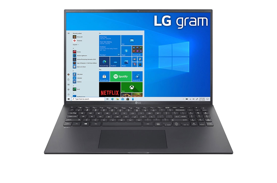 Ноутбук LG Gram 16, 16.0" WQHD, IPS, Intel Core i7-1165G7 (4.7 GHz), RAM 16GB, SSD 512GB, Intel Iris Xe