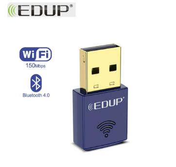Обладнання Wi-Fi Adapter EDUP 150 Мбіт/с + Bluetooth 4.0, USB