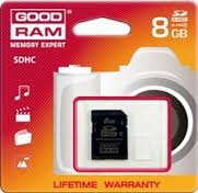 Флеш память SD 8GB Goodram (Class 4)