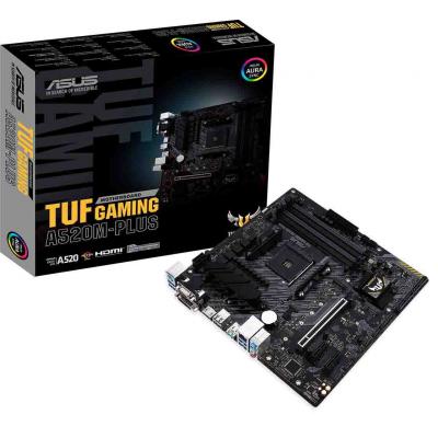 Материнська плата Asus TUF Gaming A520M-Plus (sAM4, AMD A520, 4x DDR4, PCI-Ex16, M.2)