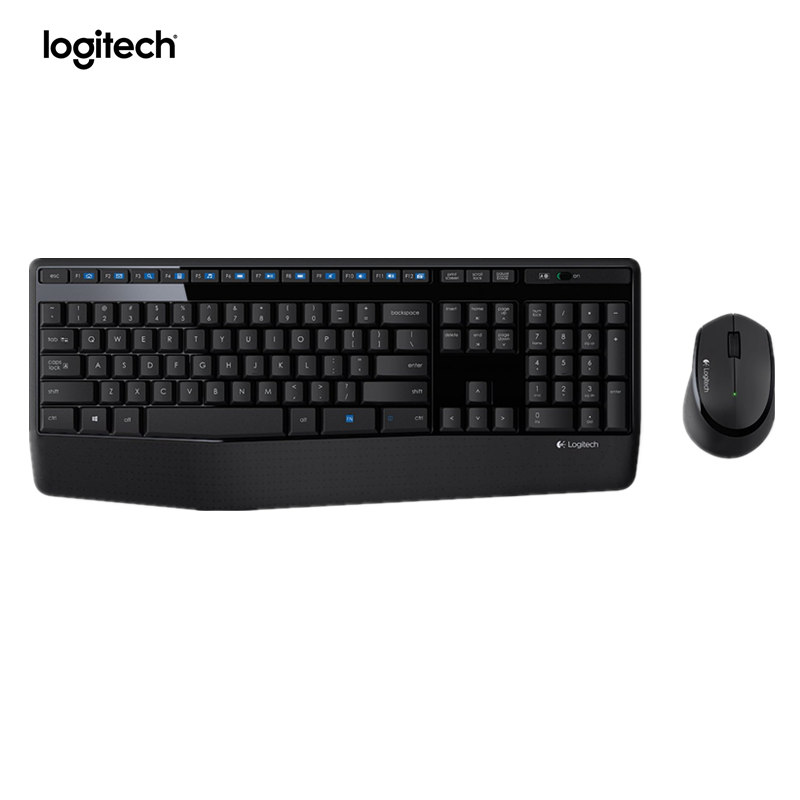 Клавіатура Logitech MK345, Wireless, USB, Keyboard + Mouse