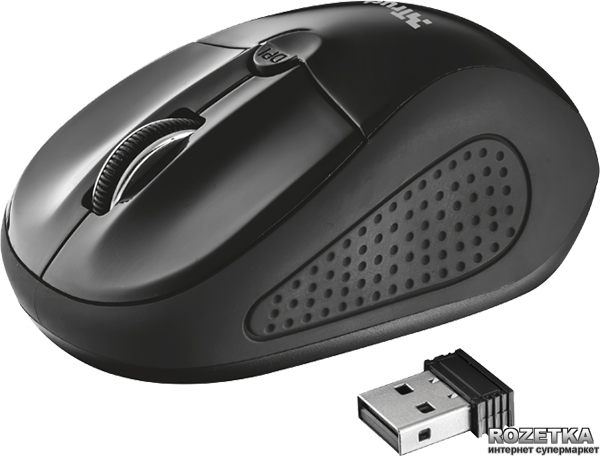 Мишка Trust Primo Wireless Mouse black (20322)