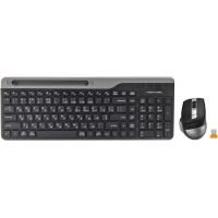 Клавіатура A4 Tech FB2535C + Мышь, Smoky Grey, Wireless, USB