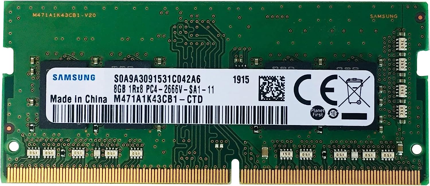 Модуль пам'яті SoDDR 4 8GB 2400 MHz 1.2v Samsung (M471A1K43CB1-CRC)