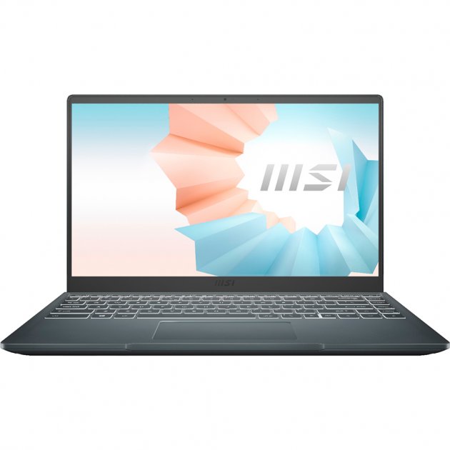Ноутбук MSI Modern 14 B5M, 14.0 FHD IPS, AMD Ryzen 5 5500U (4.0GHz), 8GB, SSD 256GB, Vega 7