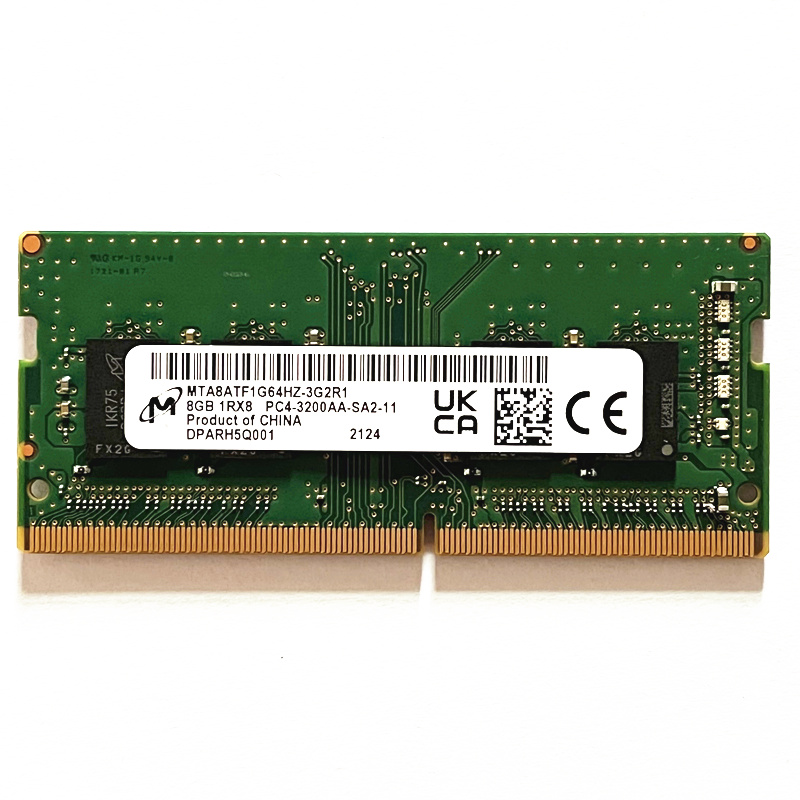 Модуль пам'яті SoDDR 4 8GB 3200 MHz 1.2v Micron (MTA8ATF1G64HZ-3G2R1)