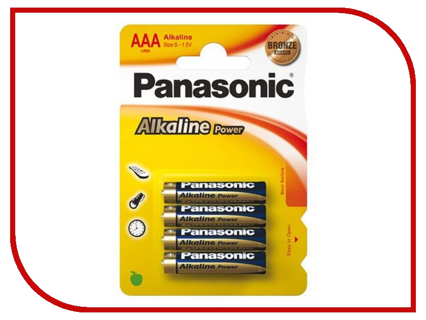 Батарейка AAA Panasonic LR03 (Alkaline) (за 1 шт.)