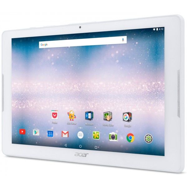 Планшет Acer Iconia One 10,1" HD, MT8735 (1.3GHz), 2GB, 16GB, LTE,Android 6.0, White