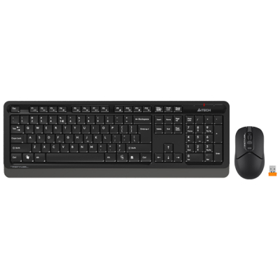 Клавіатура A4 Tech FG1012S + Мышь, Black, Wireless, USB