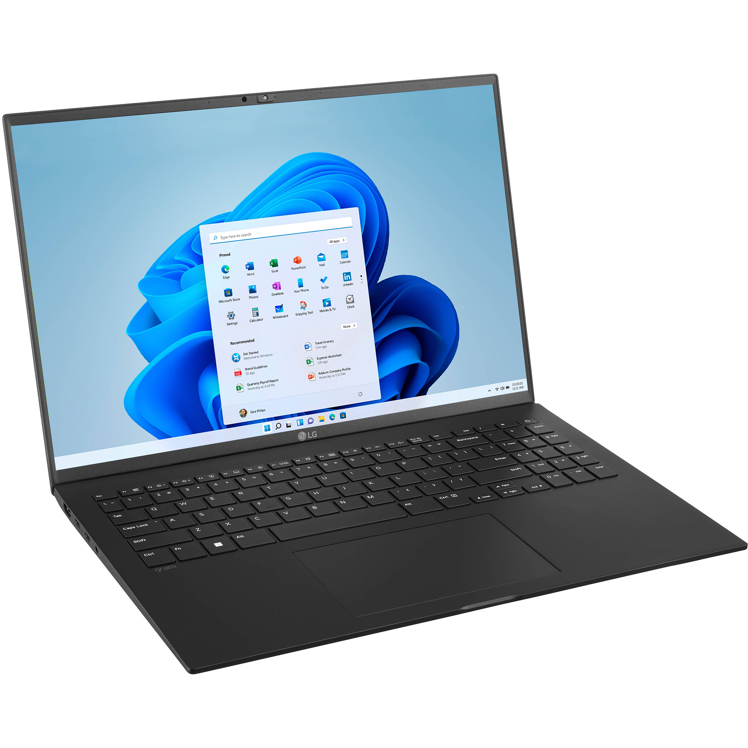 Ноутбук LG Gram 16, 16.0" WQXGA 2K, IPS, Intel Core i7-1260P (4.7 GHz), RAM 16GB, SSD 256GB, Intel Iris Xe