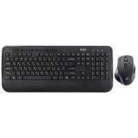 Клавіатура Ergo KM-710WL Black, Wireless Keyb+ mouse (KM-710WL)