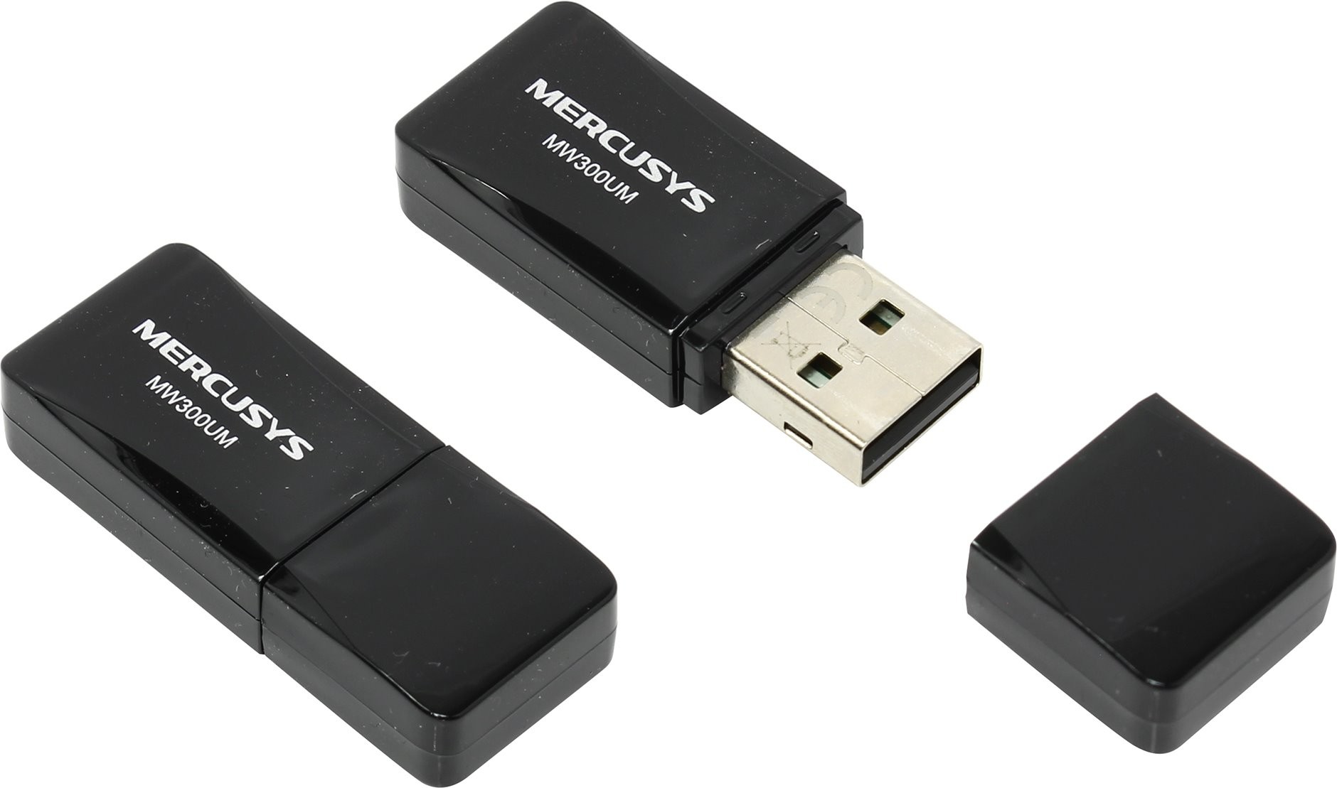 Обладнання Wi-Fi Adapter Mercusys MW300UM, USB