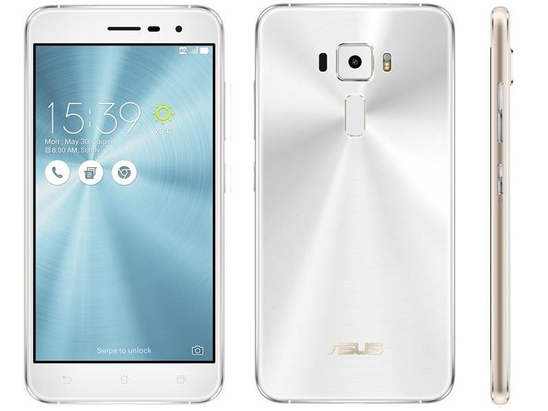 Мобільний телефон Asus ZenFone 3, White, 5.2" Qualcomm Snapdragon 625 (2 ГГц), 4 ГБ, 64 ГБ, 2 Sim