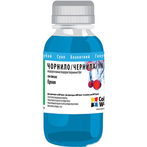 Чорнило Epson CW Epson L100/L200 Cyan (CW-EW101C01) 100 г