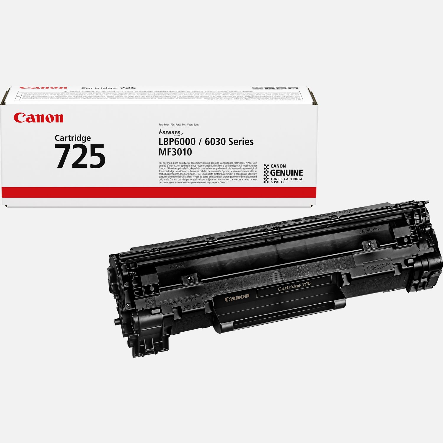 Картридж Canon 725, LBP6000/6030, MF3010 (3484B002), Original