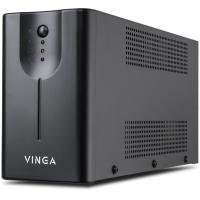Джерело безперебійного живлення Vinga LED 2000VA (1200Вт), 4xSchuko (VPE-2000M)