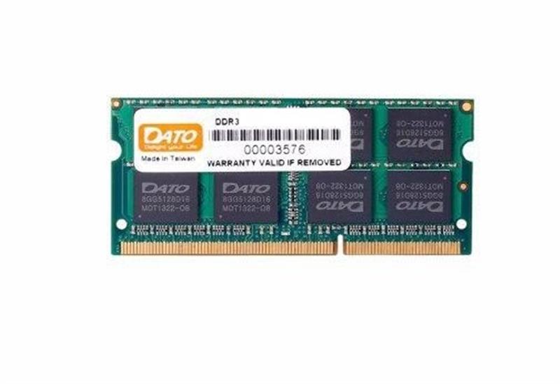 Модуль пам'яті SoDDR III 8GB 1600 MHz Dato (DT8G3DSDLD16)
