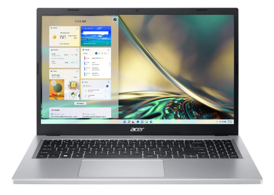 Ноутбук Acer Aspire 3 A315-24P-R9FC 15.6 FHD, AMD Ryzen 5 7520U (4.3 ГГц), 8GB DDR5, 512 SSD, Radeon 610M 