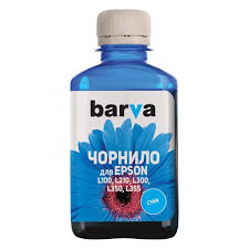 Чорнило BARVA EPSON L100/L210/L300/L350/L355 (T6642) 180г CYAN (L100-401)