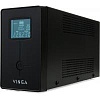Джерело безперебійного живлення Vinga LCD 600VA (350Вт), 2xSchuko, metal case (VPC-600MU)
