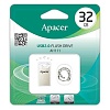 Флеш память USB 32GB Apacer AH111 Silver/Crystal USB 2.0 (AP32GAH326W-1)