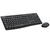 Клавіатура Logitech MK295, Wireless, USB, Keyboard + Mouse
