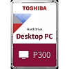 Жорсткий диск HDD 4TB Toshiba 5400 SATA3 128Mb P300 (HDWD240UZSVA) 