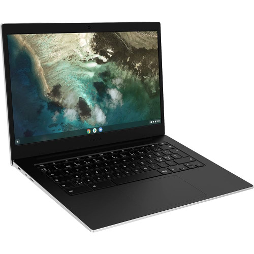Ноутбук Samsung Galaxy Chromebook Go (XE340XDA-KA1IT), 14.0" HD, Intel Celeron N4500 (3.0GHz), 4GB, 64GB SSD, Intel UHD, 1 x HDMI, 1 x USB 3.2, 1 x USB 3.2 type-C, headphone/mic-in(combo), Wi-Fi, Bluetooth 5, Chrome OS, Silver