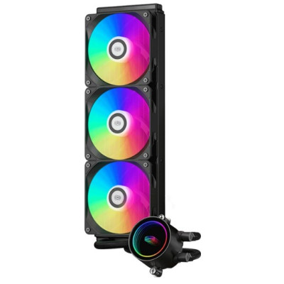 Система жидкостного охлаждения для CPU Socket All PсCOOLER DA360 V2 ARGB чорний 