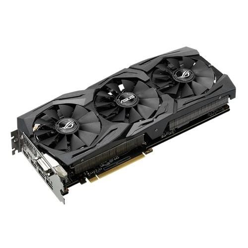 Відеоадаптер GTX1070 Ti 8196Mb GDDR5 256bit Asus ROG(ROG-STRIX-GTX1070TI-A8G-GAMING) (1607/8008) (DVI, 2 x HDMI, 2 x DisplayPort), (After Mining)