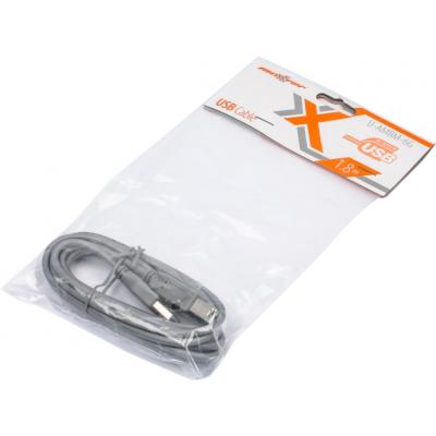 Кабель для принтера USB 2.0 AM/BM 1.8 m Maxxter (U-AMBM-6G)