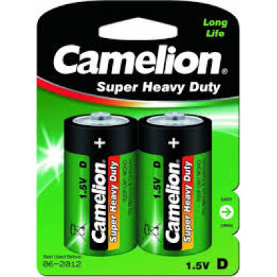 Батарейка R20/ 2 BL ( Green ) Camelion (1шт.)