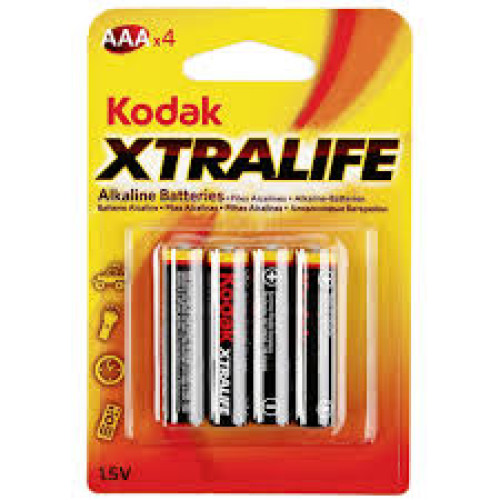 Батарейка AAA Kodak XtraLife LR03/4-BL (Alkaline) (1шт.)