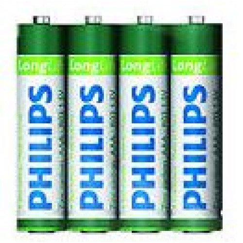 Батарейка AAA Philips R03/4-Shrink (LongLife) (1шт.)
