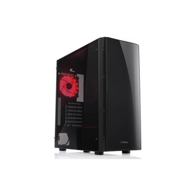 Корпус Vinga Gnoll Miditower, Extended-ATX, Mini - ITX, Micro - ATX, ATX, без блоку живлення, 1 x US
