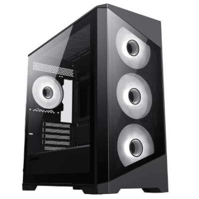 Корпус GAMEMAX Destroyer TGB, Black, без БЖ