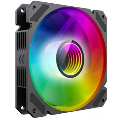 Вентилятор для охолаждения корпусной GameMax FN-12Rainbow-C9-Infinity 120*120*25мм