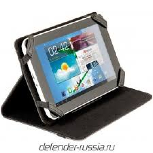 Чехол для планшета Defender 10,1" Armor uni черный кожзам (Art. 26058)