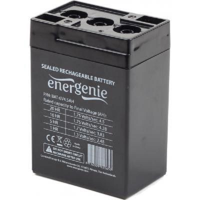 Аккумулятор для ДБЖ EnerGenie 6В-4.5Аh 70x47x100, 0.86 кг