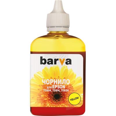 Чорнило Barva Epson Photo T50 YELLOW (T0814) (I-PN-ET0814-090-Y 90 г (E081-327)