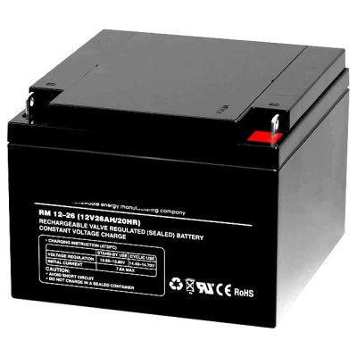 Акумулятор для ДБЖ LogicPower 12V 26AH
