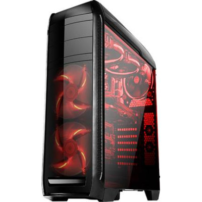 Корпус Frime FC-901B, Red LED